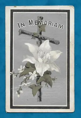 1911 IN MEMORIAM CARD - ALEXANDER McCLURE OF YOKER GLASGOW • £4.35