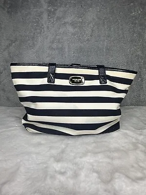 Michael Kors Tote Handbag Blue And White Stripe • $21.75