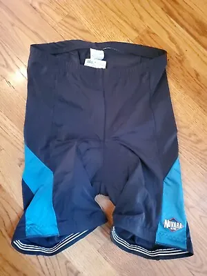 NWT VINTAGE REI Mens Padded Cycling PACELINE Shorts Large Leg Grippers USA MADE • $20