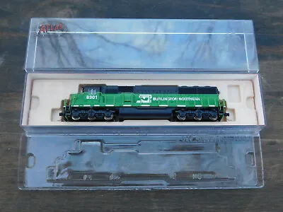 Atlas N Scale #49002 SD-60 BN#8301 BN Burlington Nothern Diesel Locomotive • $238.99