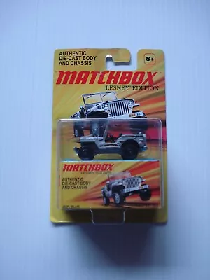 Matchbox 1943 Jeep Willys  2011 Lesney Edition • $5