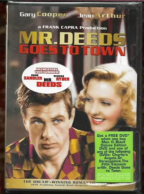 Mr. Deeds Goes To Town DVD Still Sealed/Gary Cooper/Jean Arthur/Frank Capra • $4.95