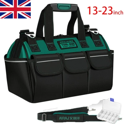 13  14  16  18  20  23  Tool Storage Work Carry Bag Electrician Bag Organiser • £24.87