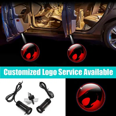 $17.99 • Buy 2Pcs Wired Car Door Thundercats Welcome Laser Projector Ghost Shadow LED Lights