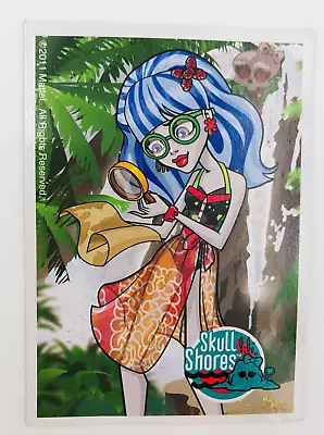 Monster High Trading Card Ghoulia Yelps Skull Shores • $4.99