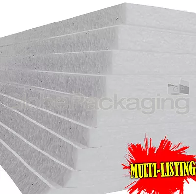 Expanded Polystyrene Eps70 Foam Packing Insulation Sheets *all Sizes / Qty's* • £14.75