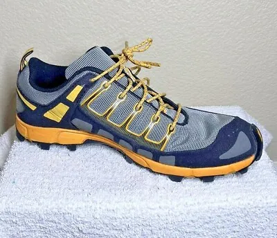 Inov-8 X-Talon 212 Unisex Trail Running Shoe US M 7 US W 8.5 Black/gray/yellow • $39.99