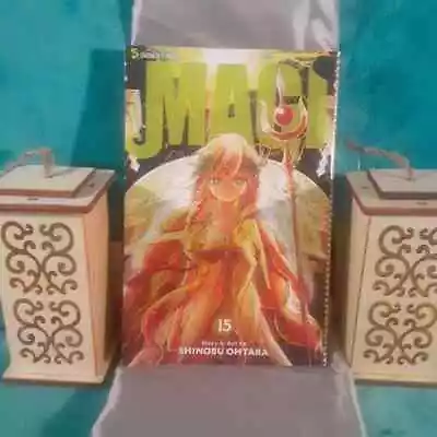 Magi: The Labyrinth Of Magic Vol. 15 Viz Manga By Shinobu Ohtaka 1st Printing! • $65