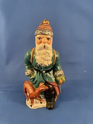 Vaillancourt Folk Art Santa Chalkware 14th Annual Starlight 2003 RARE • $125