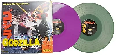 $94.99 • Buy Best Of Godzilla 1984-1995 Soundtracks Vinyl 2LP /1000 Green & Purple Brand New