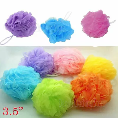 18pcs Bath Sponge Shower Nylon Mesh Scrubbers Exfoliating Body Massage Scrub Lot • $13.45