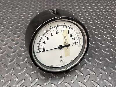 Ashcroft 4.5  Gauge Pressure 0 To 20 In. Water 316 Bellows / Socket • $49.99