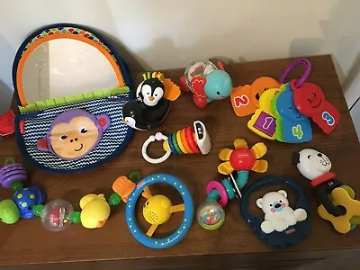 Bundle Quality Fisher Price First Activity Toys Rattles Baby • £22.99