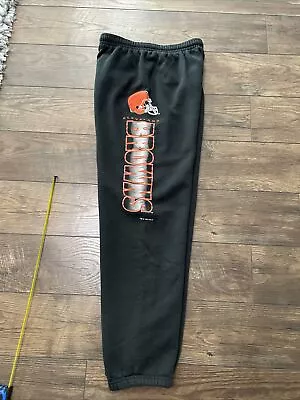 Vintage 1993 Cleveland Browns Sweatpants Men’s Medium • $29