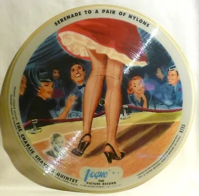 Vogue Picture Record Disc R755 Serenade To A Pair Of Nylons/Broadjump • $35