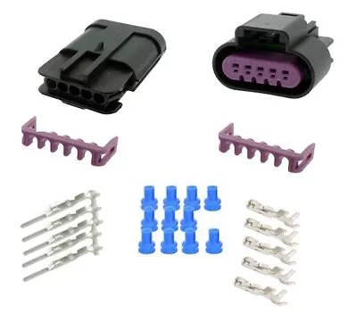 Delphi Gt 150 Series 5 Conductor Or Pin Connector Set 18-16 Ga. Metripack • $9.95