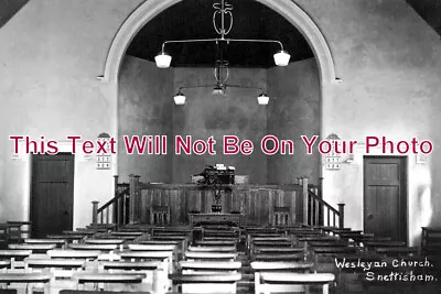 £3.75 • Buy NF 3063 - Snettisham Wesleyan Church Interior, Norfolk