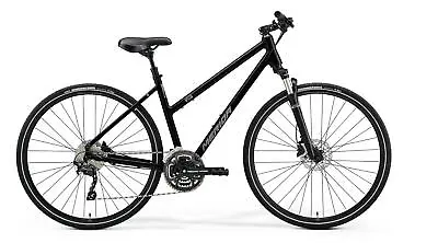 Merida CROSSWAY 300 BLK/SLVR S 2022 Trekking City Commuter Fitness Gravel Bike • $687.82