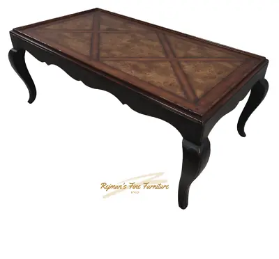 Baker Milling Road Two - Tone Crackle Cocktail Table • $1859