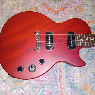 Epiphone Les Paul Special-I Electric Guitar P90s READ Worn Cherry • $99.99