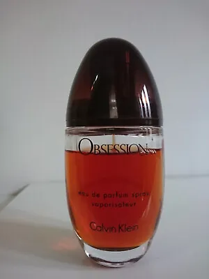 Calvin Klein Obsession 50 Ml Eau De Parfum Spray-10 Ml Used • £12.99