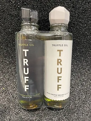 TRUFF Black & White Truffle Infused Olive Oil Combo 2 Pack - 5.4 Fl. Oz Bottles  • $26.95