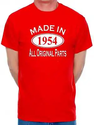  70th Birthday T-Shirt Made In 1954  70 Birthday Gift For Men  • £11.95