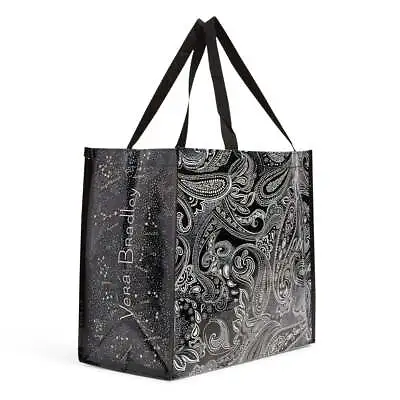 Vera Bradley Market Tote Stellar Paisley Large 17 15 9 Shopping Tote / Gift Bag • $12