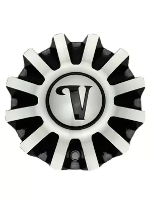 Velocity Black And Machined Wheel Center Cap CSVW24-2A • $49.99