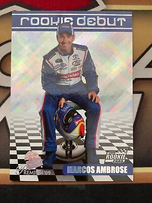 Marcos Ambrose 2009 Press Pass Premium Racing Rookie Debut #89 • $0.99