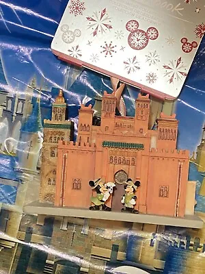 Disney Parks 2023 Epcot Showcase Morocco Mickey Minnie Mouse Christmas Ornament • $38