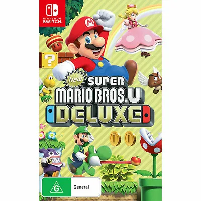 Nintendo Switch - New Super Mario Bros U Deluxe NEW • $86.35