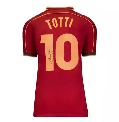 Francesco Totti Signed Roma Shirt: Home 1998-99 Autograph Jersey • $495.17