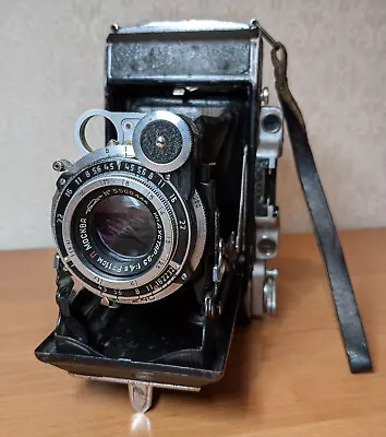 Retro USSR Camera Moskva 2 Industar-23 1/4.5 F=11 Cm • $24.99