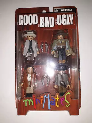 Minimates The Good The Bad And The Ugly 4 Figure Set New Sealed Clint Eastwood • $99.99