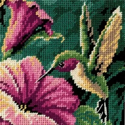 Dimensions Needlepoint Tapestry Kit -- Hummingbird Drama • £13.25