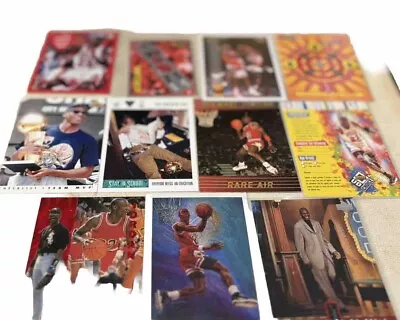 Michael Jordan Lot(11)misc Cards Sticker & Inserts Unique Cards With No Dupes • $6.99