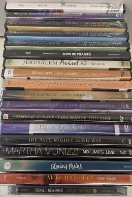 $124.94 • Buy Integrity Hosanna 18 DVD Lot New Sealed Worship Praise God Jesus Hymns Hillsong