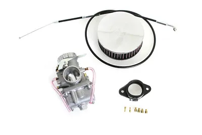 Mikuni 38mm Spigot Round Slide Carburetor Carb Kit Harley Ironhead Shovelhead XL • $321.27