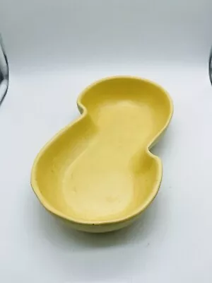 Haeger Yellow Pottery Dish • $18.99