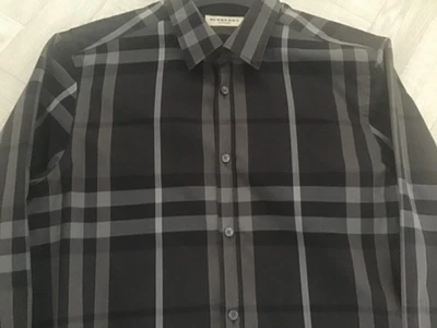 £45 • Buy Burberry Nova Check Shirt Large 