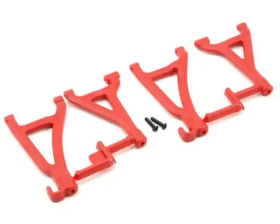 RPM Red Front Upper & Lower A-Arms Set 1/16 E-Revo 80699 • $14.95