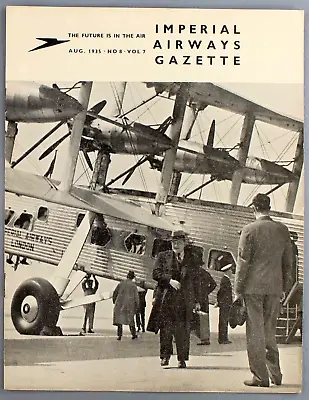 Imperial Airways Gazette August 1935 Guide To Africa Route - Airways Holidays  • £49.95