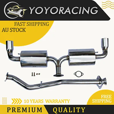 EXHAUST PIPE 2.5  STAINLESS Fit For MAZDA RX-8 SE17 1.3L 190HP & 210HP 2004-2009 • $1840.04