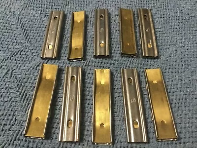 Lot Of 10 - Mauser Brass/Dark Stainless Stripper Clips - Unused Military Surplus • $20