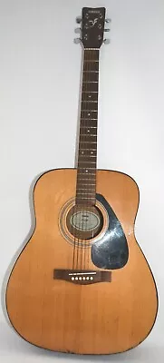 Yamaha F310 Acoustic Guitar A  Player  Good Condition Pro Setup And Case. • $95