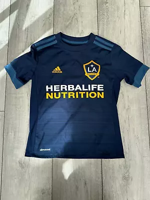 LA Galaxy FC | 2018 2019 Away Shirt | Adidas Kit | Child Kid 9-10 Yrs Football • £24.99