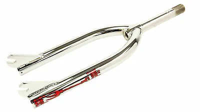 NEW S&M BMX PITCH FORK CHROME 1  Threaded (1991-1996) USA MADE Old School Bmx  • $189.99