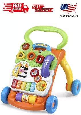 VTech Sit-to-Stand Learning Walker (Frustration Free Packaging)  Orange • $45.99