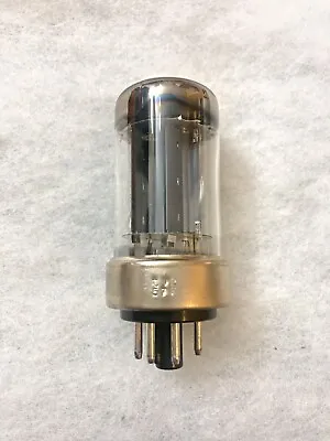 Philips Mullard GZ34 5AR4 Metal Base NOS Tested 1957 5u4g 5r4 5y3 Gz32 Family • $750